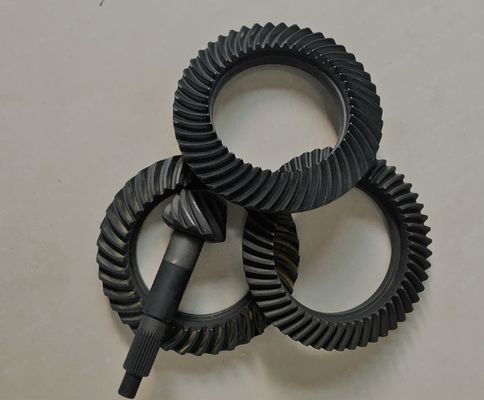 NISSAN সর্পিল ক্রাউন হুইল এবং Pinion গিয়ার ব্ল্যাকেন সারফেস চিকিত্সা এন্টি তেল